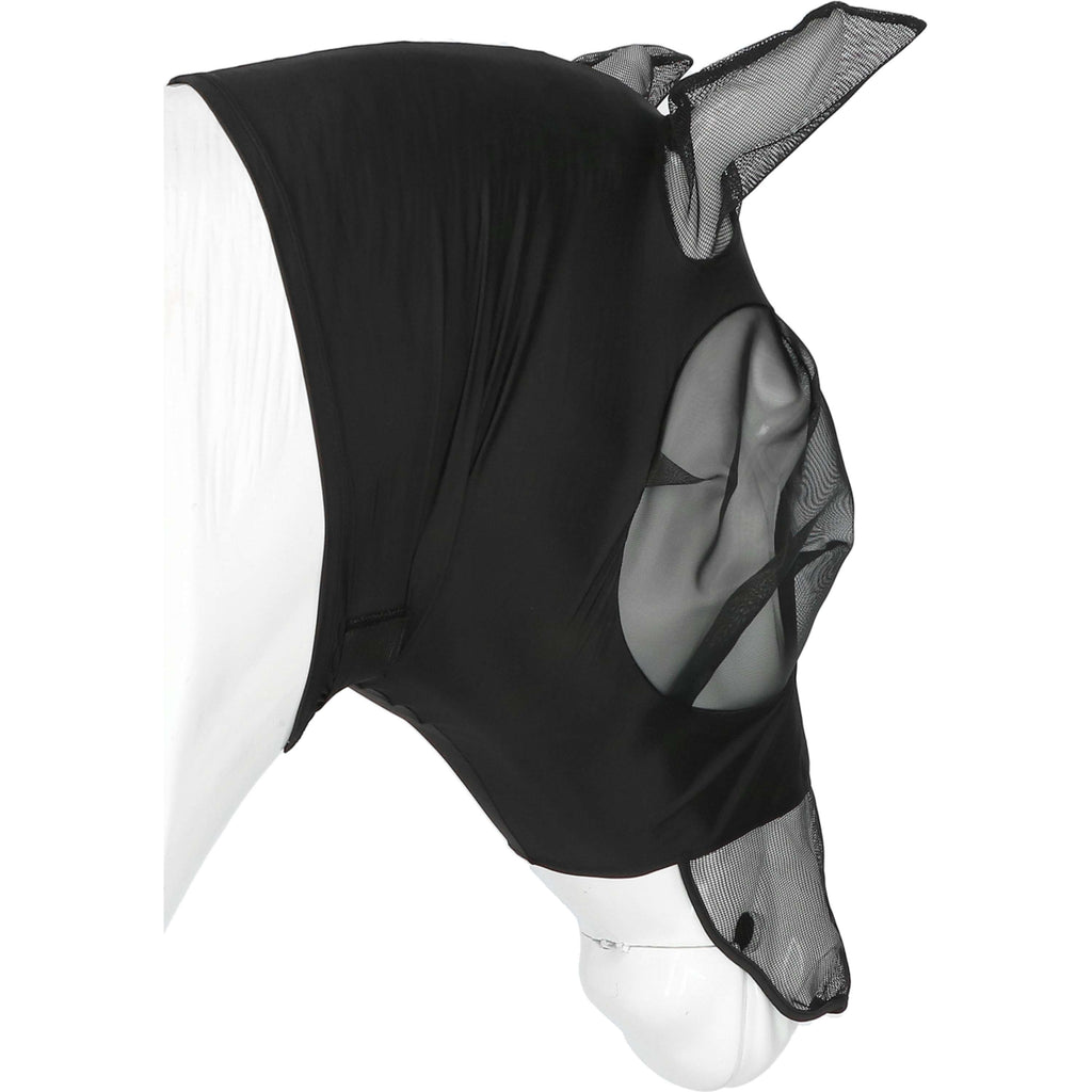 EQUITHÈME Vliegenmasker Hood met UV-Bescherming Zwart