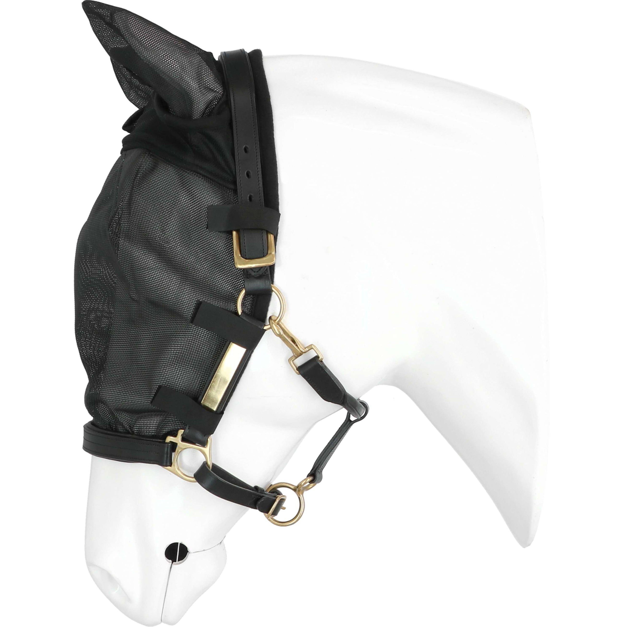 EQUITHÈME Vliegenmasker Halster met UV-Bescherming Zwart EQUITHÈME Vliegenmasker Halster met UV-Bescherming Zwart