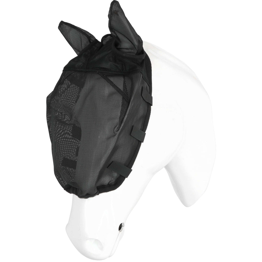 EQUITHÈME Vliegenmasker Halster met UV-Bescherming Zwart
