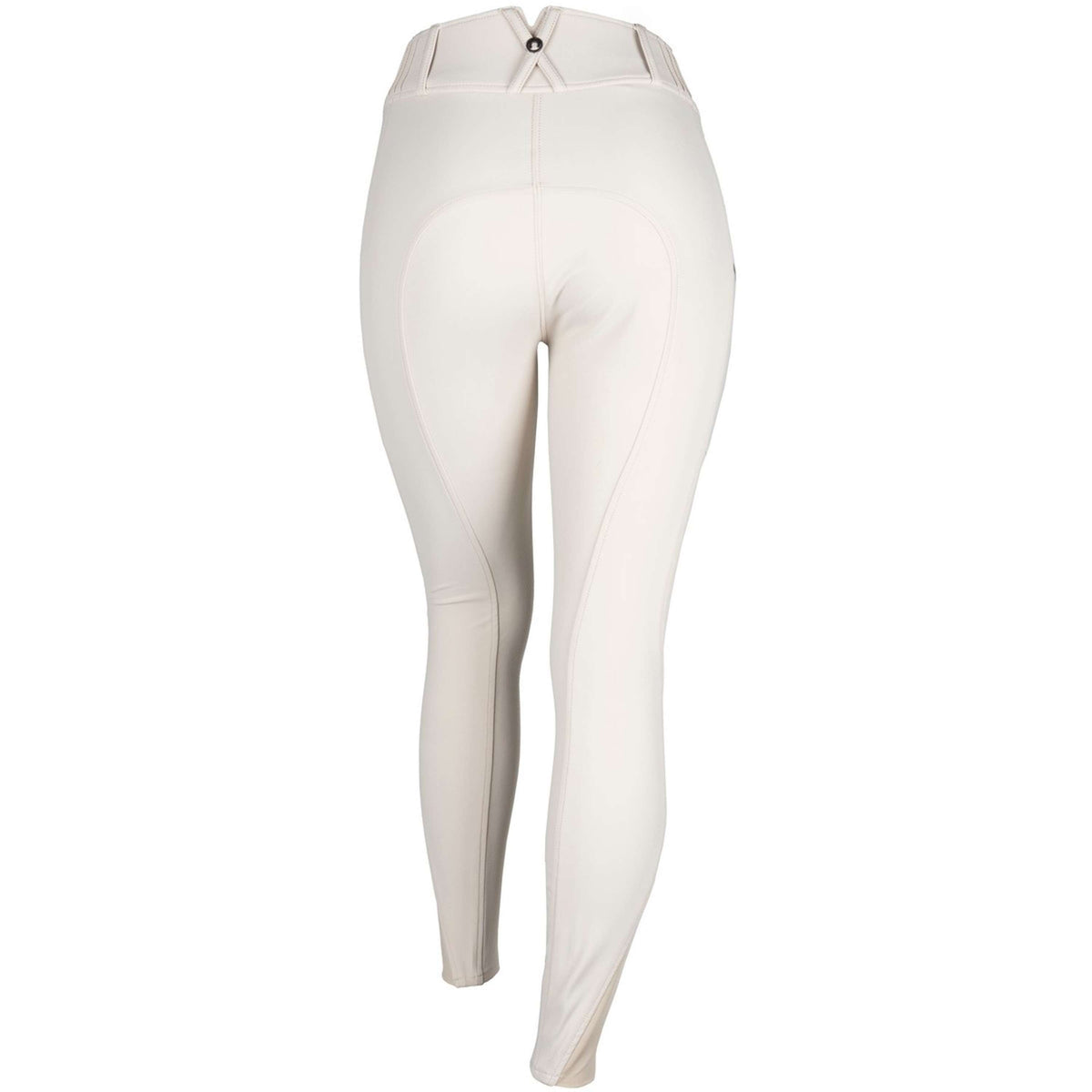 Montar Rijbroek MoZuna Gun Metal Crystals Kniegrip Warm Light Grey