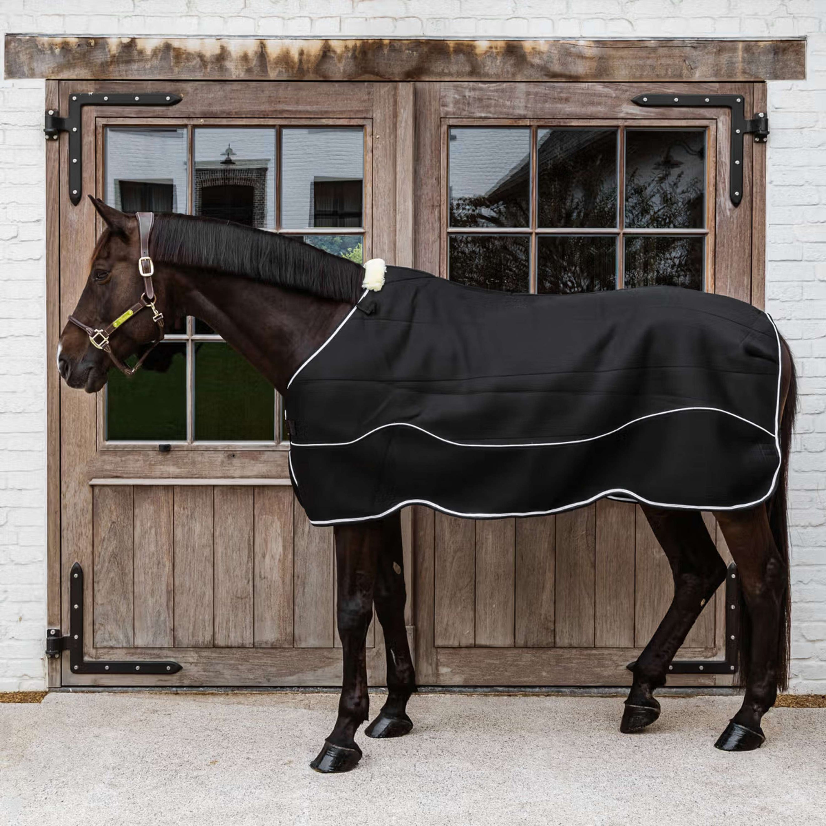 Kentucky Turnout Rug Comfort 3D Fleece Liner Zwart