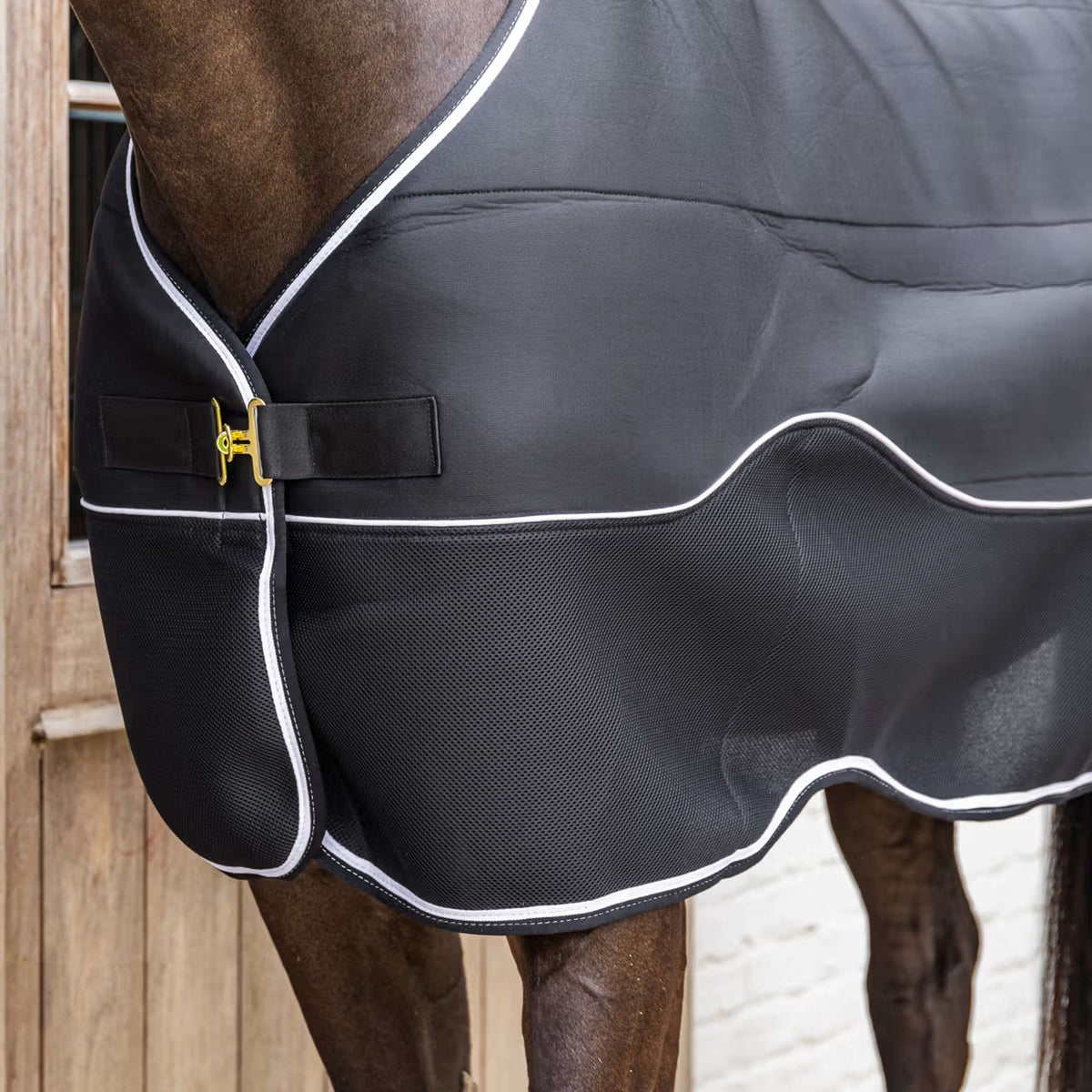 Kentucky Turnout Rug Comfort 3D Fleece Liner Zwart