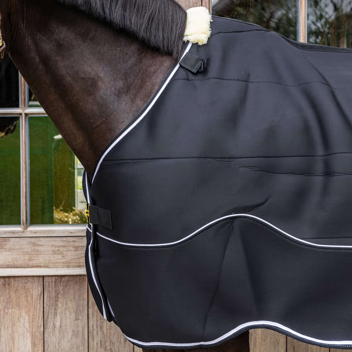 Kentucky Turnout Rug Comfort 3D Fleece Liner Zwart