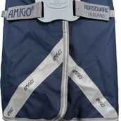 Amigo Turnout Rug FieldSafe Plus 1200D 50g Navy/Titanium Grey/Silver