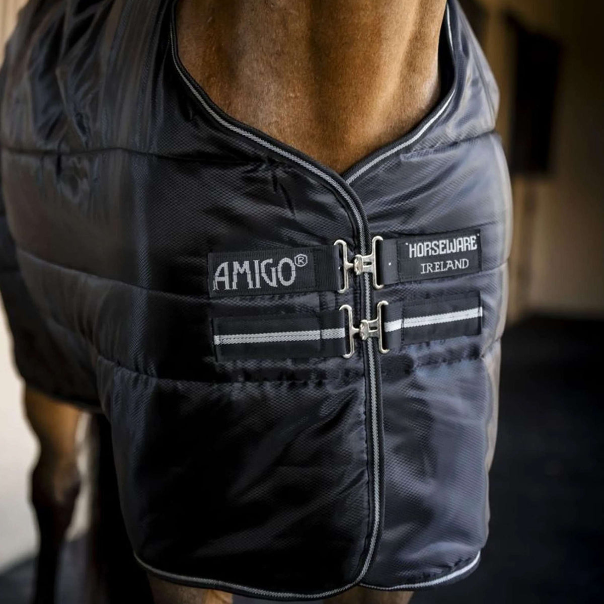 Amigo Ripstop Insulator Stable 350g Black/Black/Silver