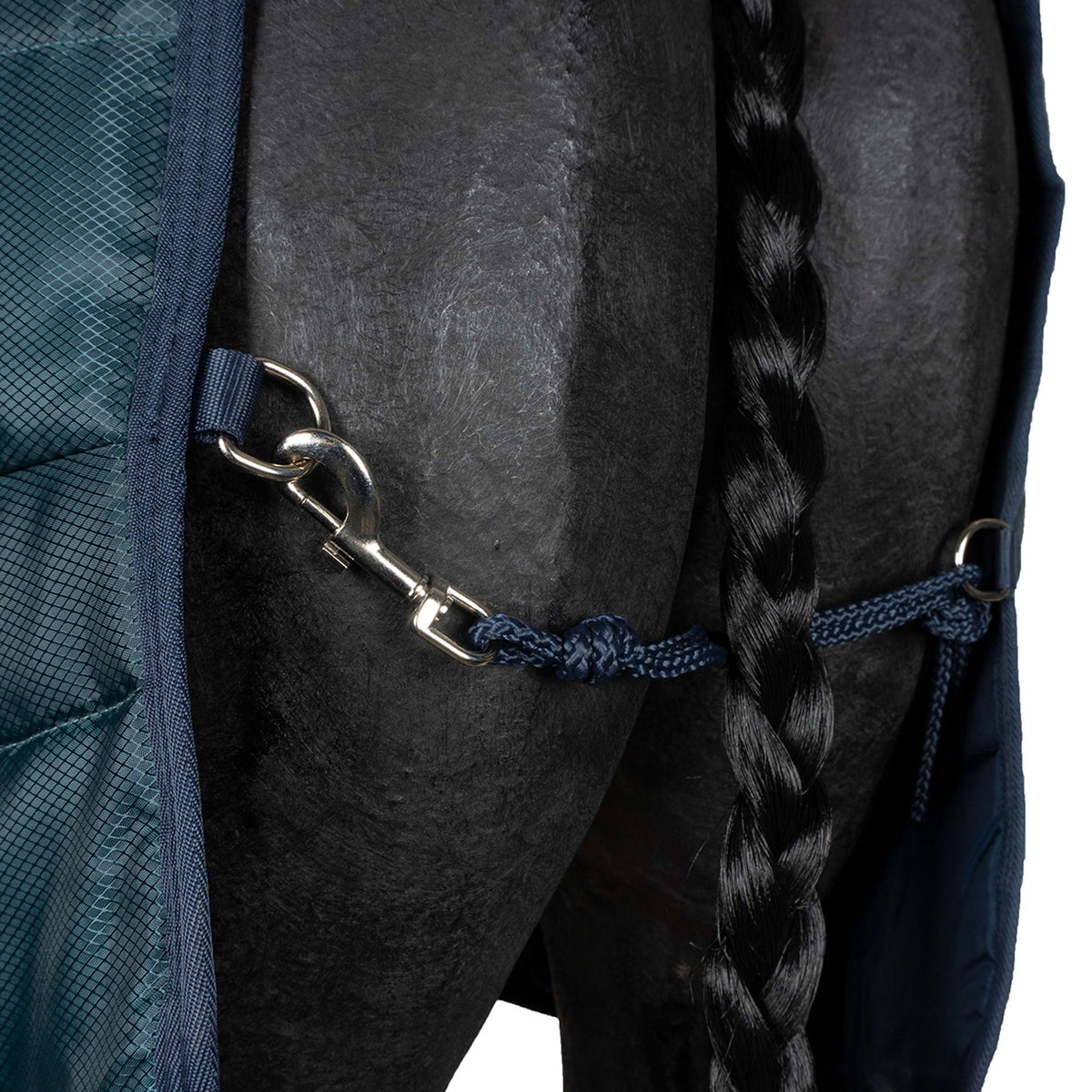 Amigo Ripstop Insulator Stable 350g Dynasty Green/Navy/Silver