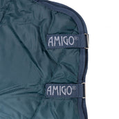 Amigo Halsstuk Ripstip Insulator Stable 100g Dynasty Green/Navy/Silver