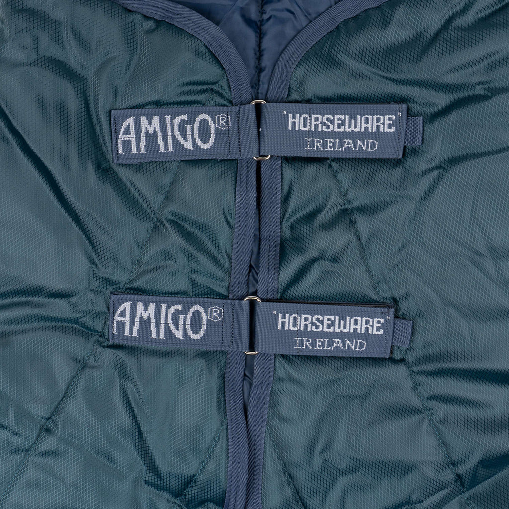 Amigo Halsstuk Ripstip Insulator Stable 200g Dynasty Green/Navy/Silver