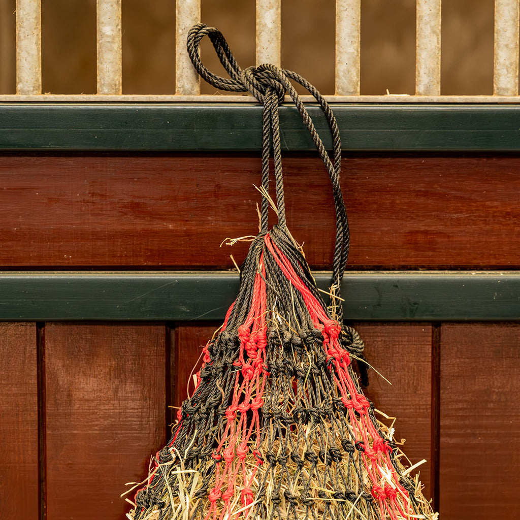 Agradi Horse Hooinet Deluxe Maas 4,5x4,5cm Zwart/Rood
