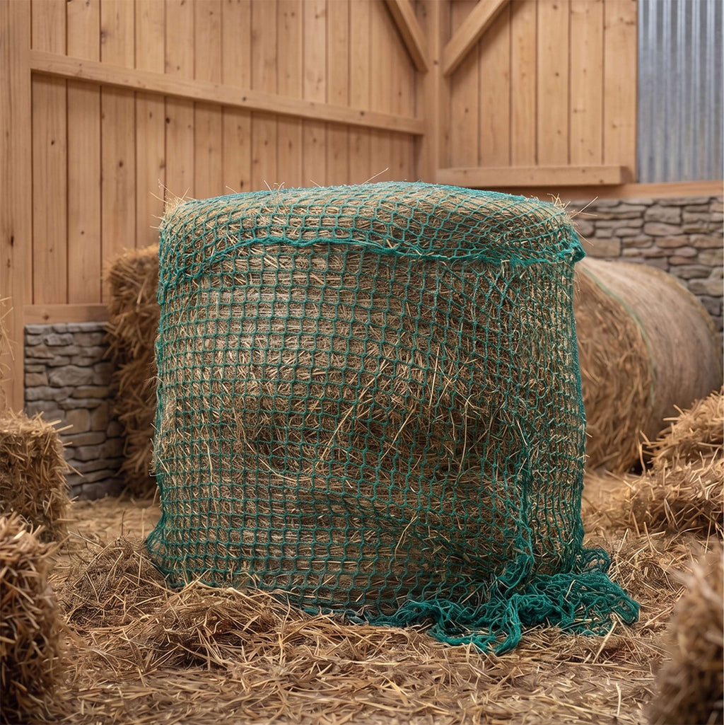 Agradi Horse Hooinet voor Ronde Balen Maas 4,5x4,5cm Groen