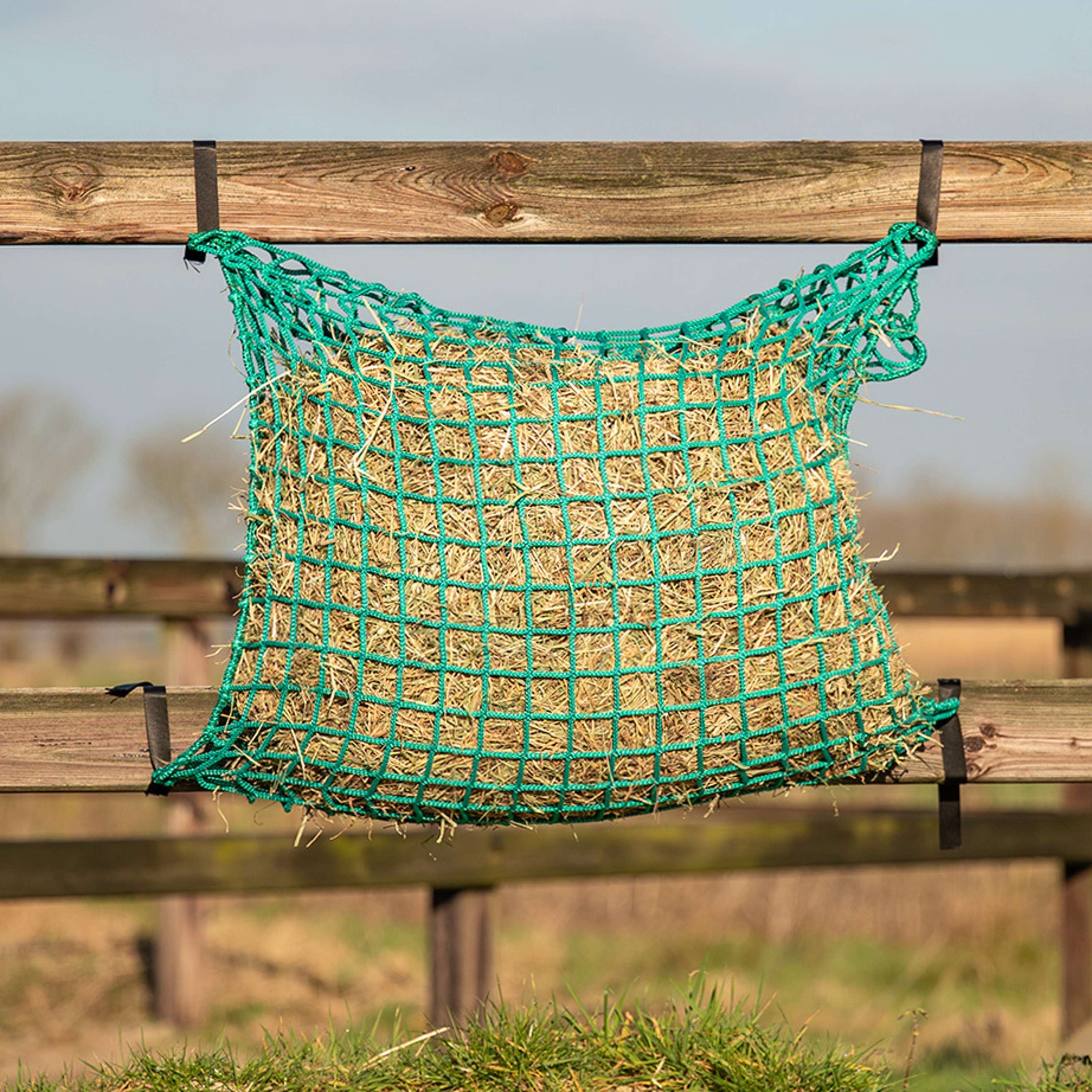Agradi Horse Hooinet Flexi Strong Maas 4,5x4,5cm Groen