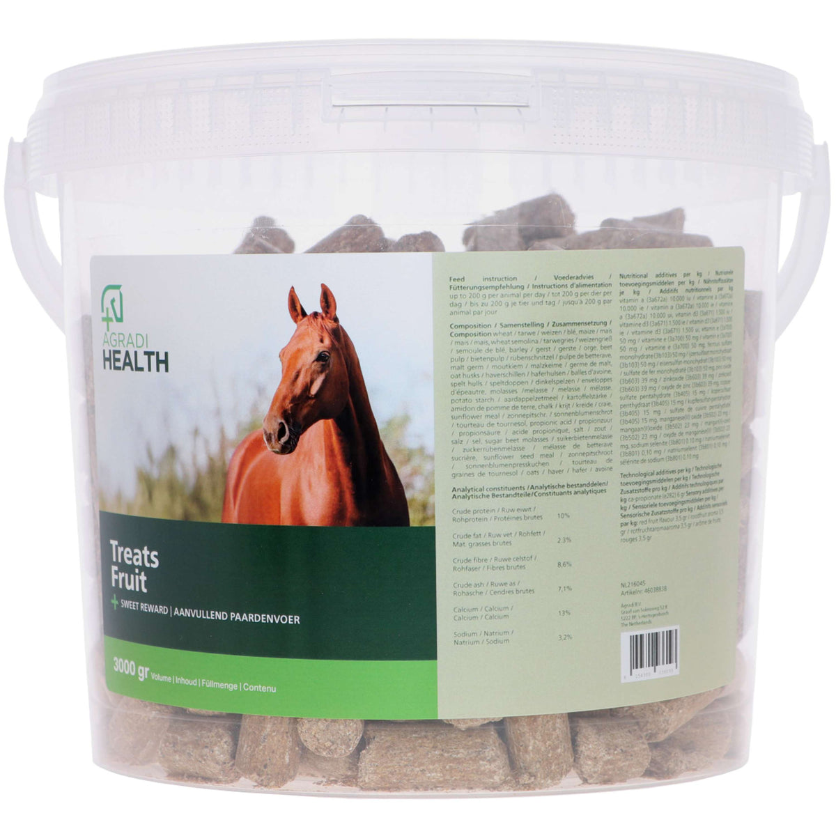 Agradi Health Beloningsbrok Fruit