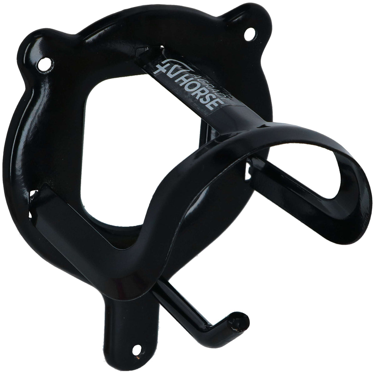 Agradi Horse Hoofdstelhanger Metaal Zwart