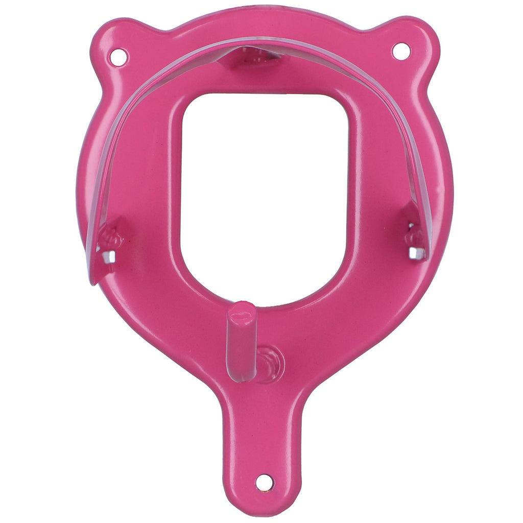 Agradi Horse Hoofdstelhanger Metaal Roze