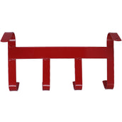 Agradi Horse Hoofdstelhanger met 4 Haken Rood