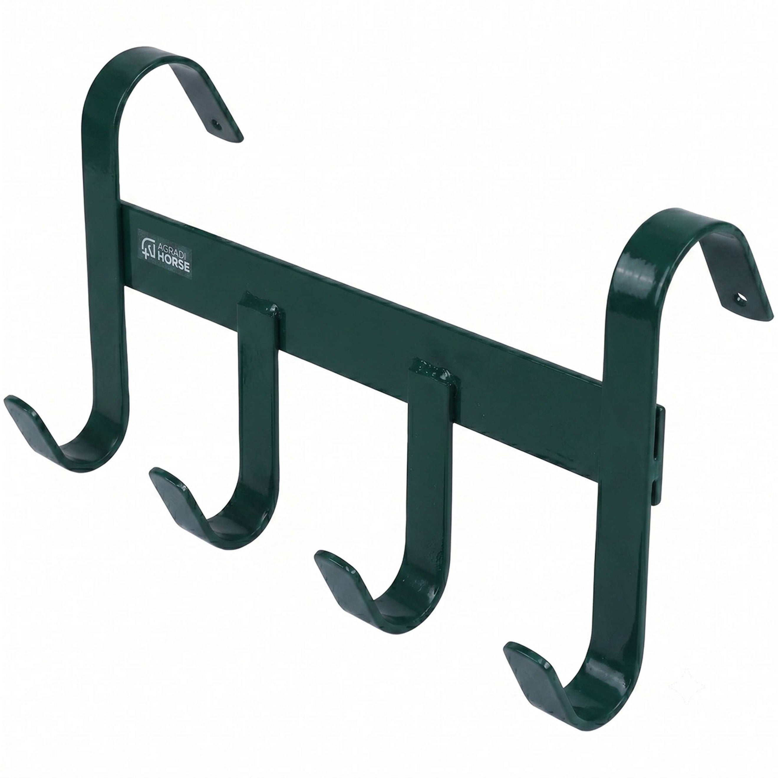 Agradi Horse Hoofdstelhanger met 4 Haken Groen