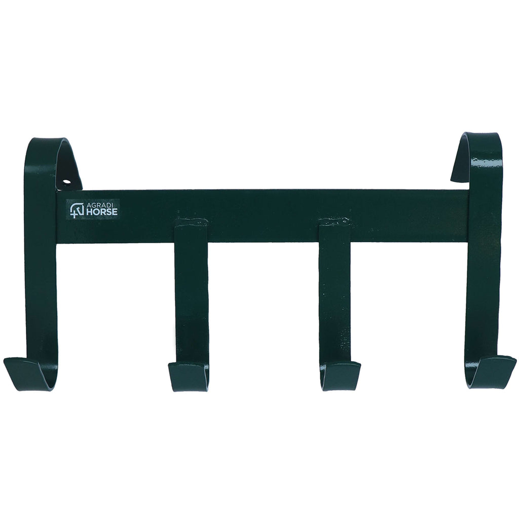 Agradi Horse Hoofdstelhanger met 4 Haken Groen