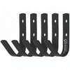 Agradi Horse Stalhaken 5 Stuks Zwart