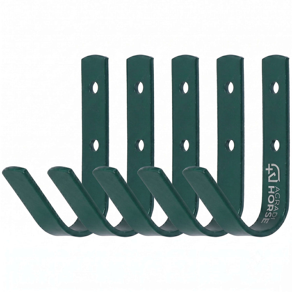 Agradi Horse Stalhaken 5 Stuks Groen