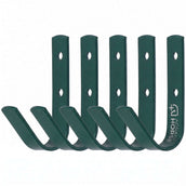 Agradi Horse Stalhaken 5 Stuks Groen