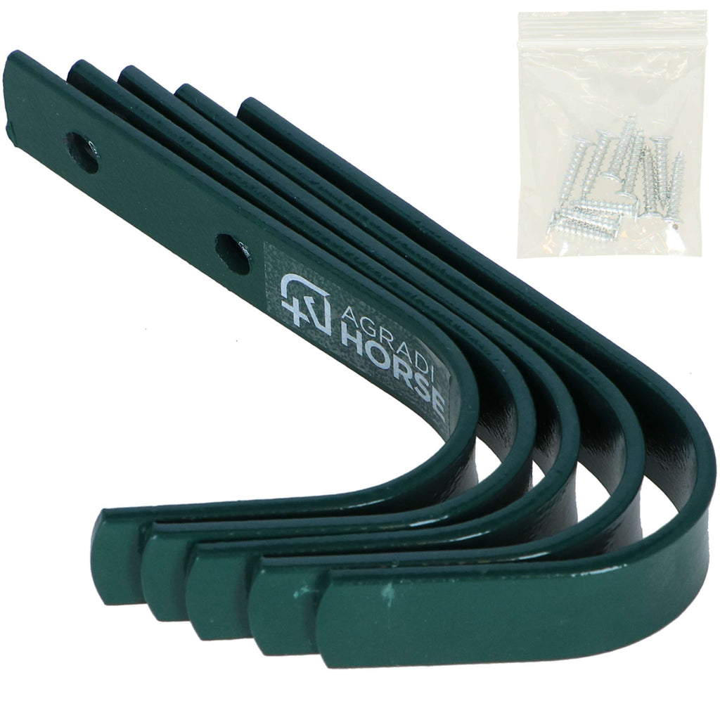 Agradi Horse Stalhaken 5 Stuks Groen