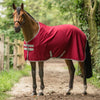 Velder Horsewear Premium Waffle Cooler Rug Mulberry Red