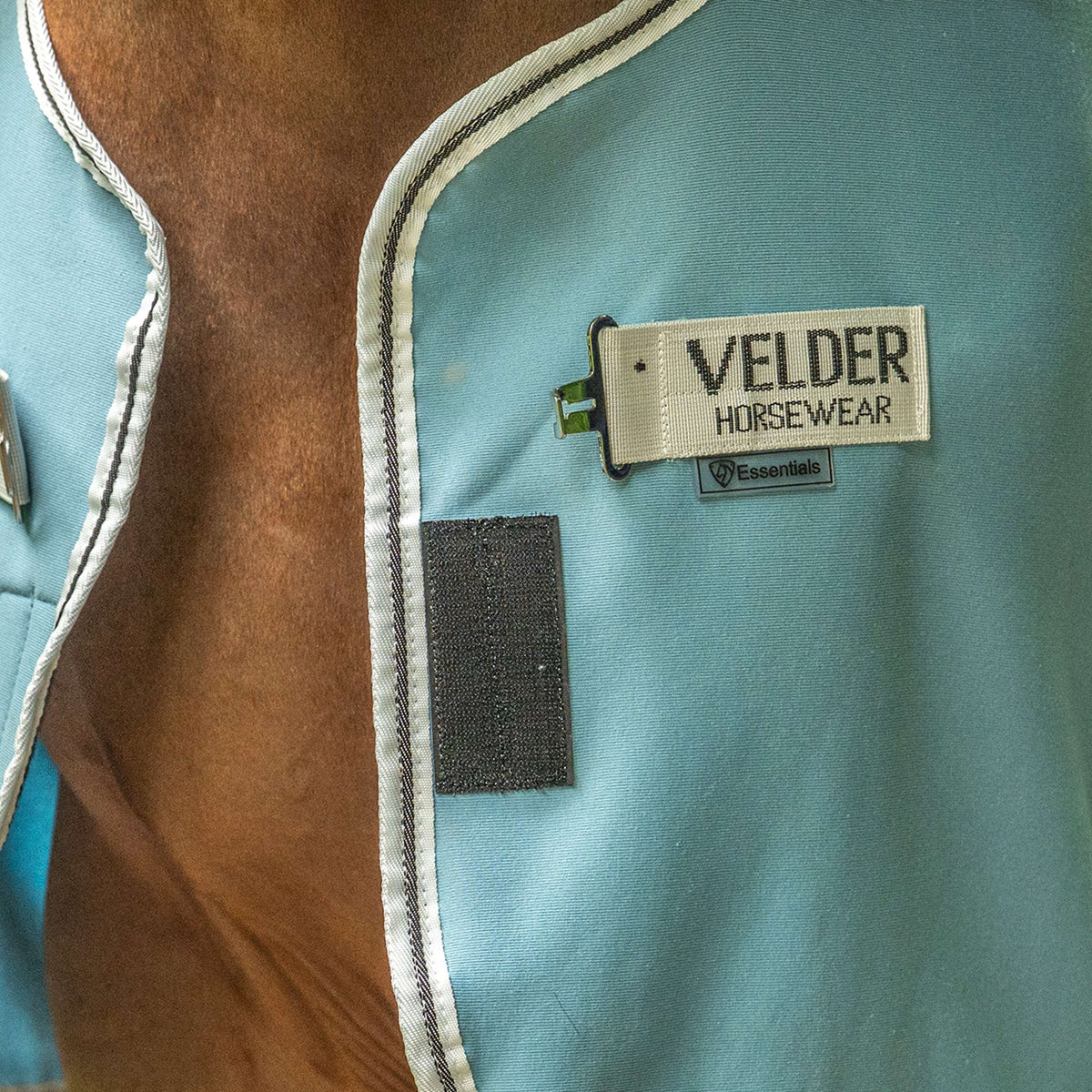 Velder Horsewear Cooler Rug Aqua Blue