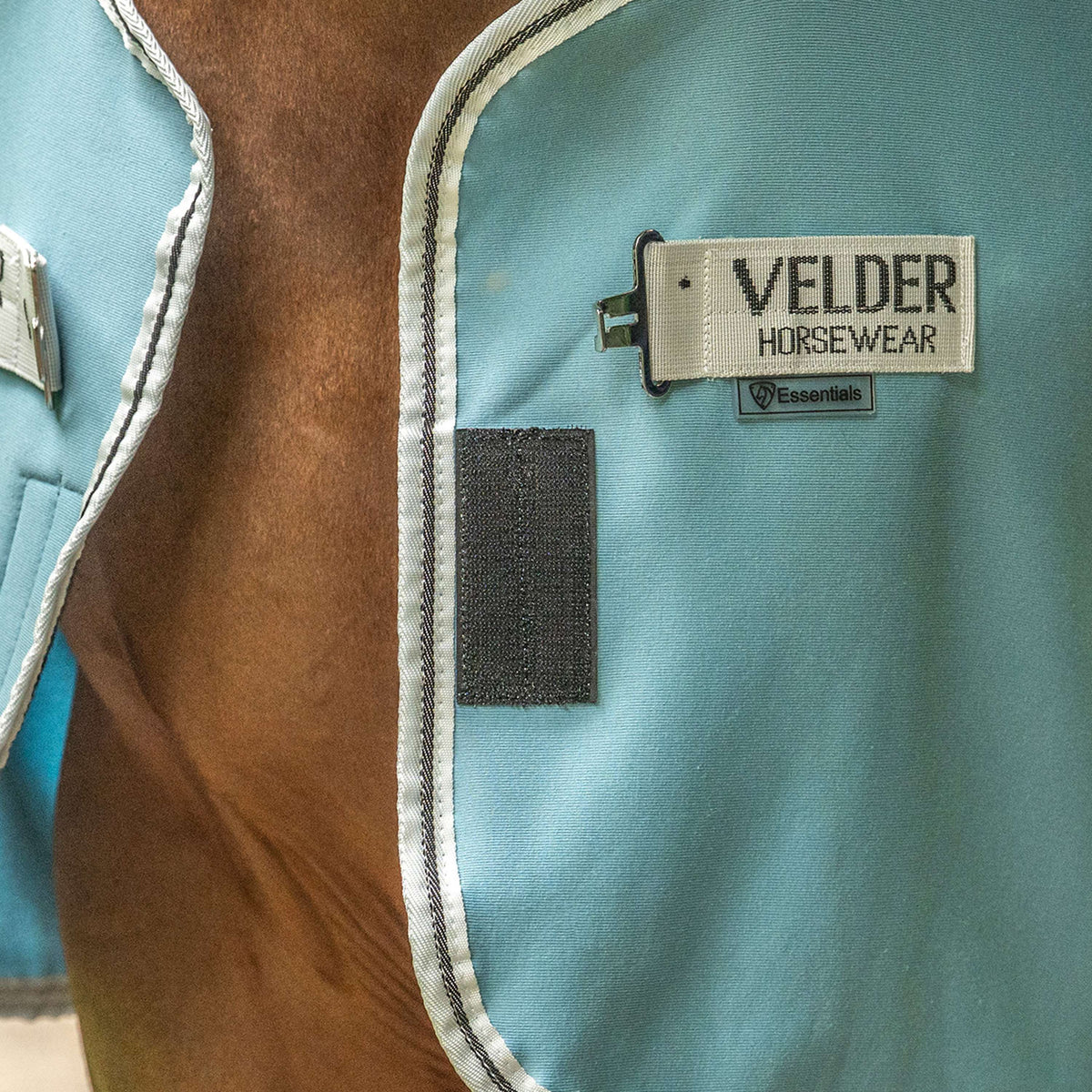 Velder Horsewear Essentials Cooler Rug Aqua Blue
