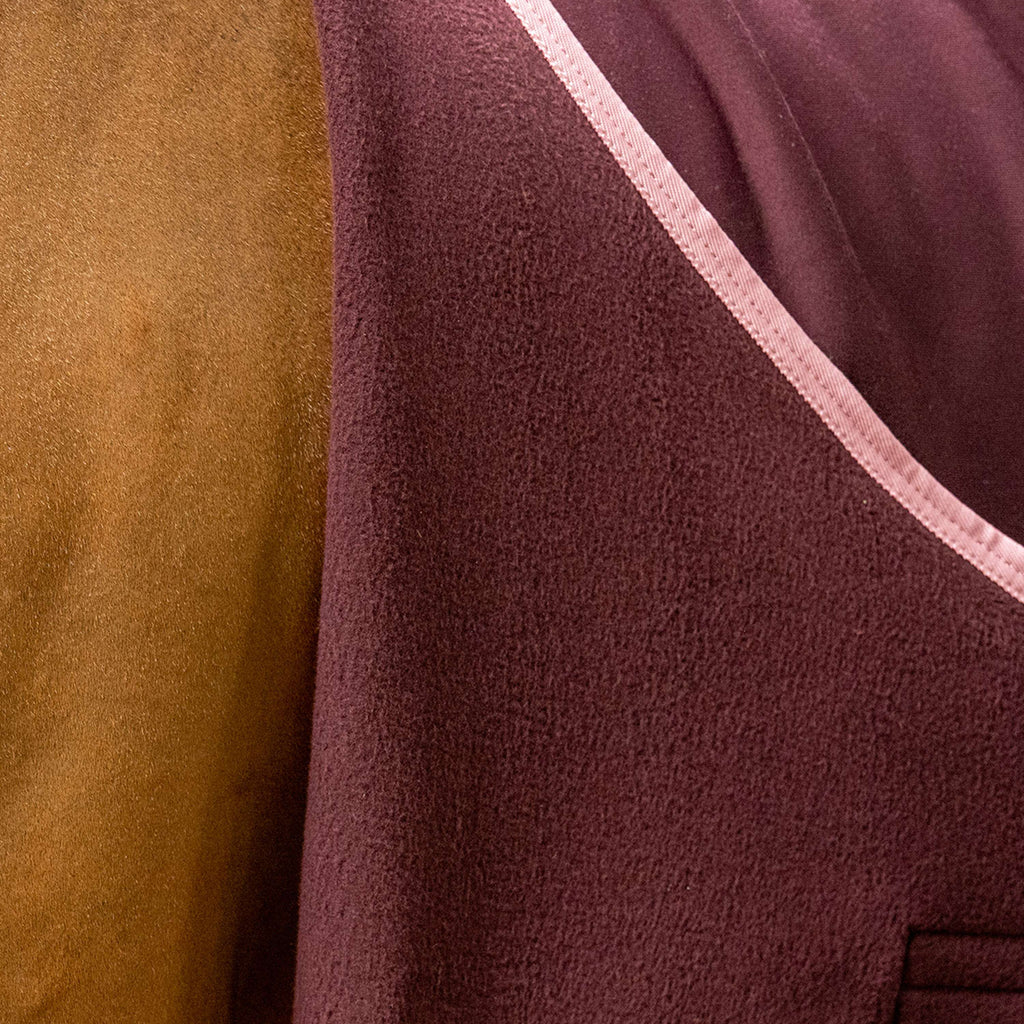 Velder Horsewear Essentials Cooler Rug Plum Brown