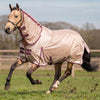 Velder Horsewear Essentials Vliegendeken Mesh met Hals Earth Grey