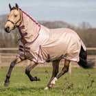 Velder Horsewear Essentials Vliegendeken Mesh met Hals Earth Grey