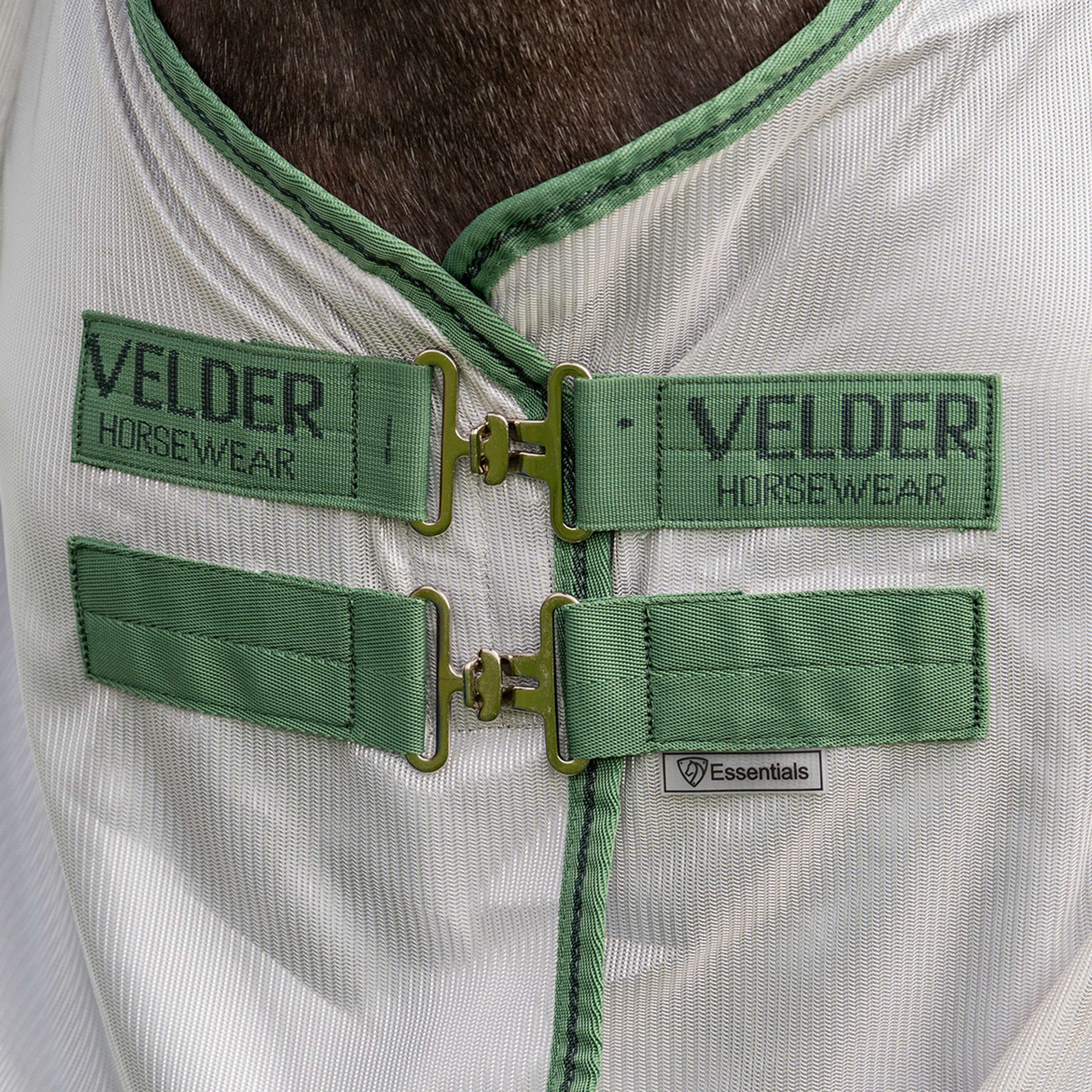 Velder Horsewear Essentials Pony Vliegendeken Mesh met Hals Zilver