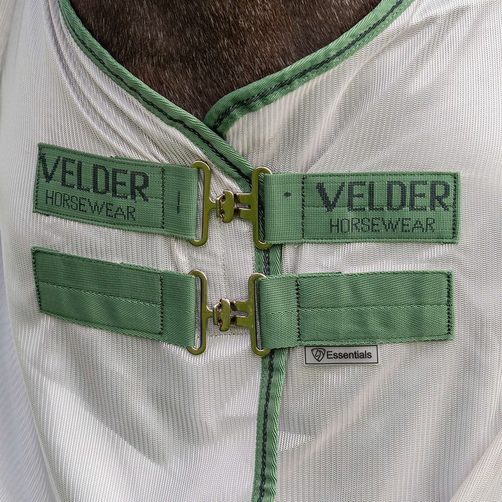 Velder Horsewear Essentials Vliegendeken Mesh met Hals Zilver