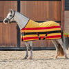 Velder Horsewear Premium Pony Deluxe Fleece Cooler Rug Zwart/Geel