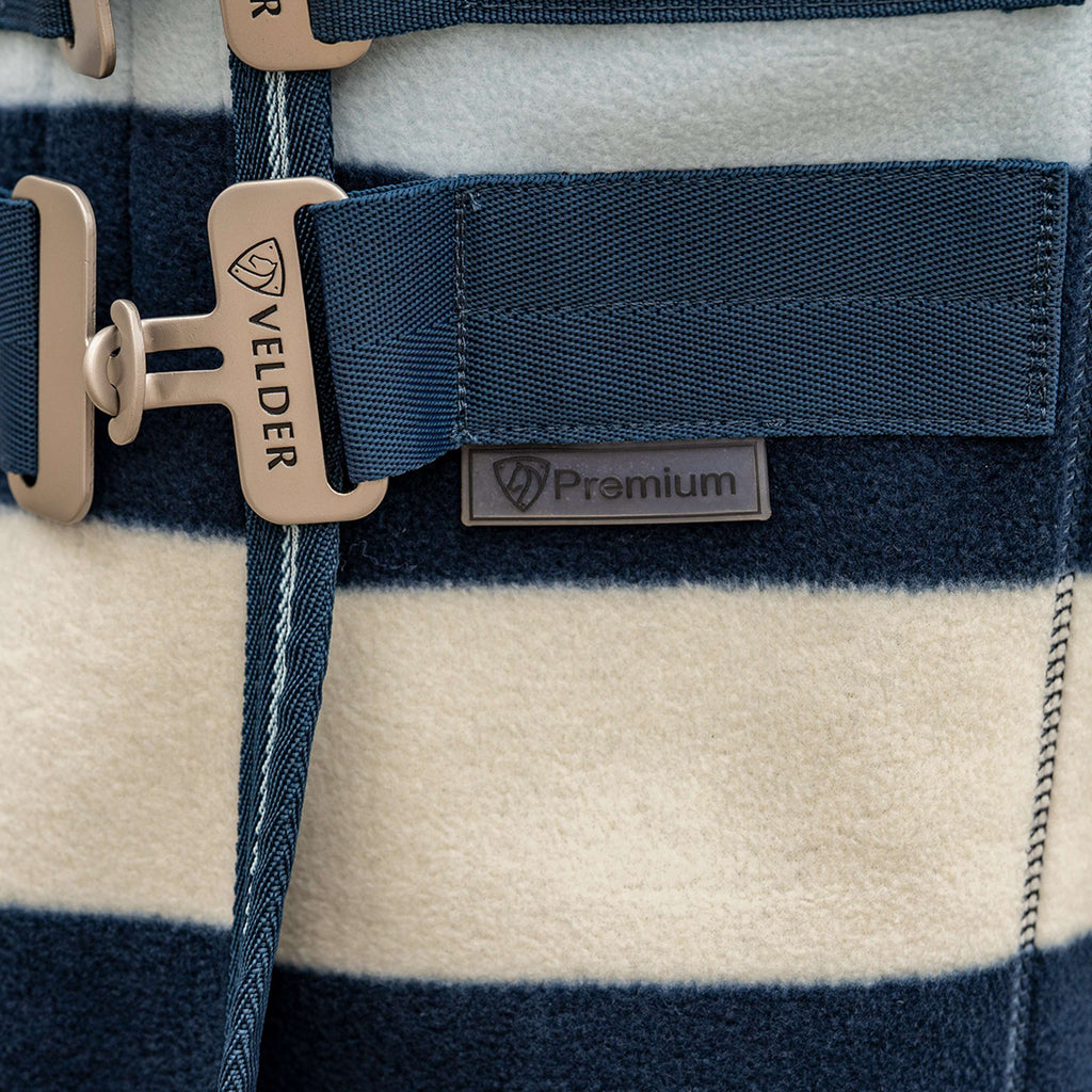 Velder Horsewear Premium Pony Deluxe Fleece Cooler Rug Navy