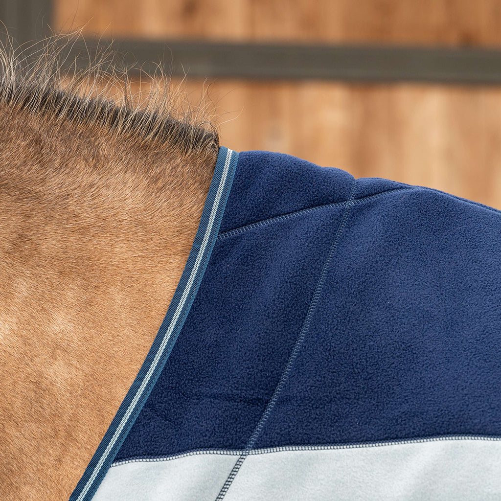 Velder Horsewear Premium Pony Deluxe Fleece Cooler Rug Navy
