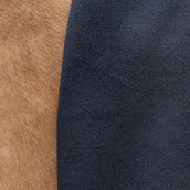 Velder Horsewear Fleece Cooler with Collar Navy Check