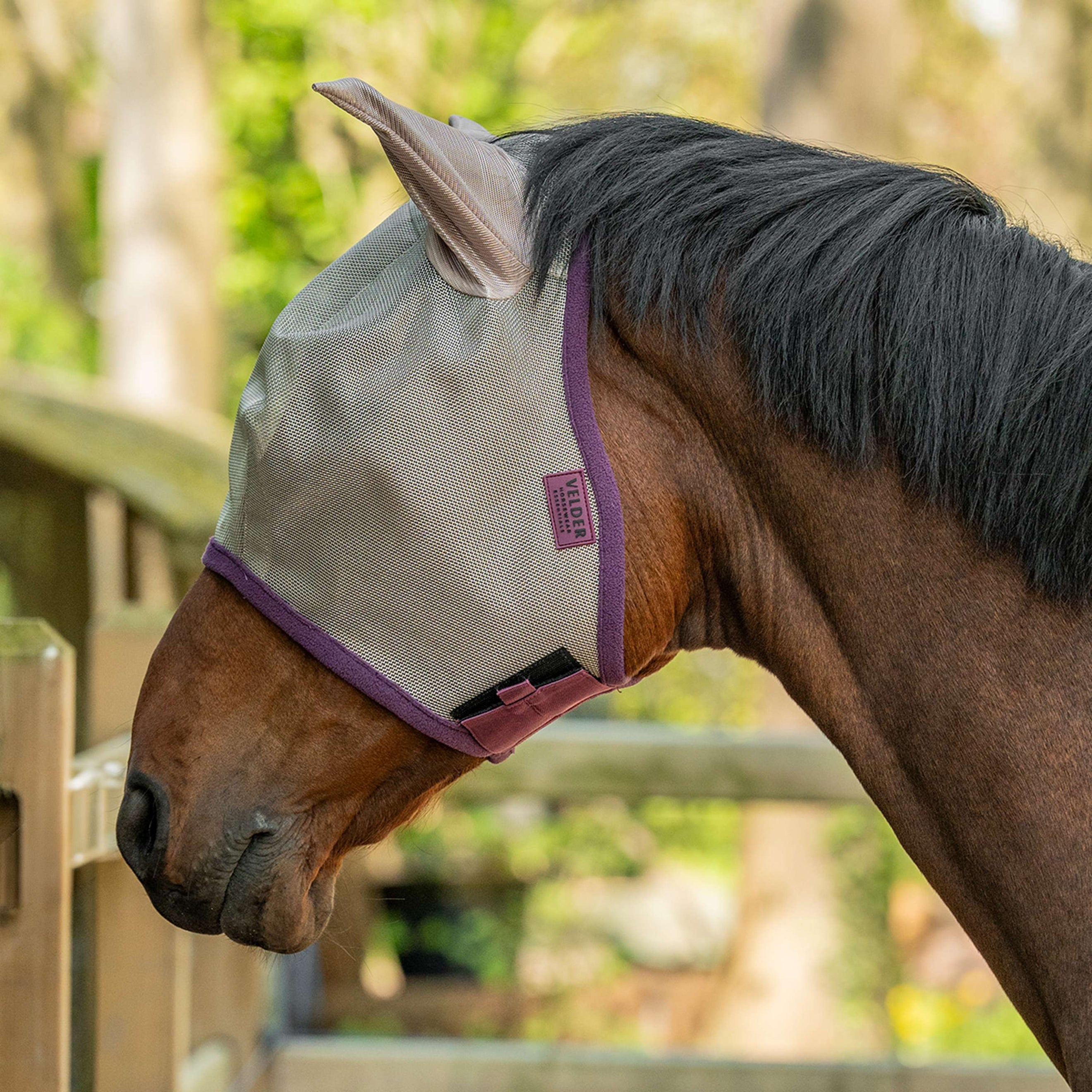 Velder Horsewear Vliegenmasker met Oren Sand Stone Velder Horsewear Vliegenmasker met Oren Sand Stone