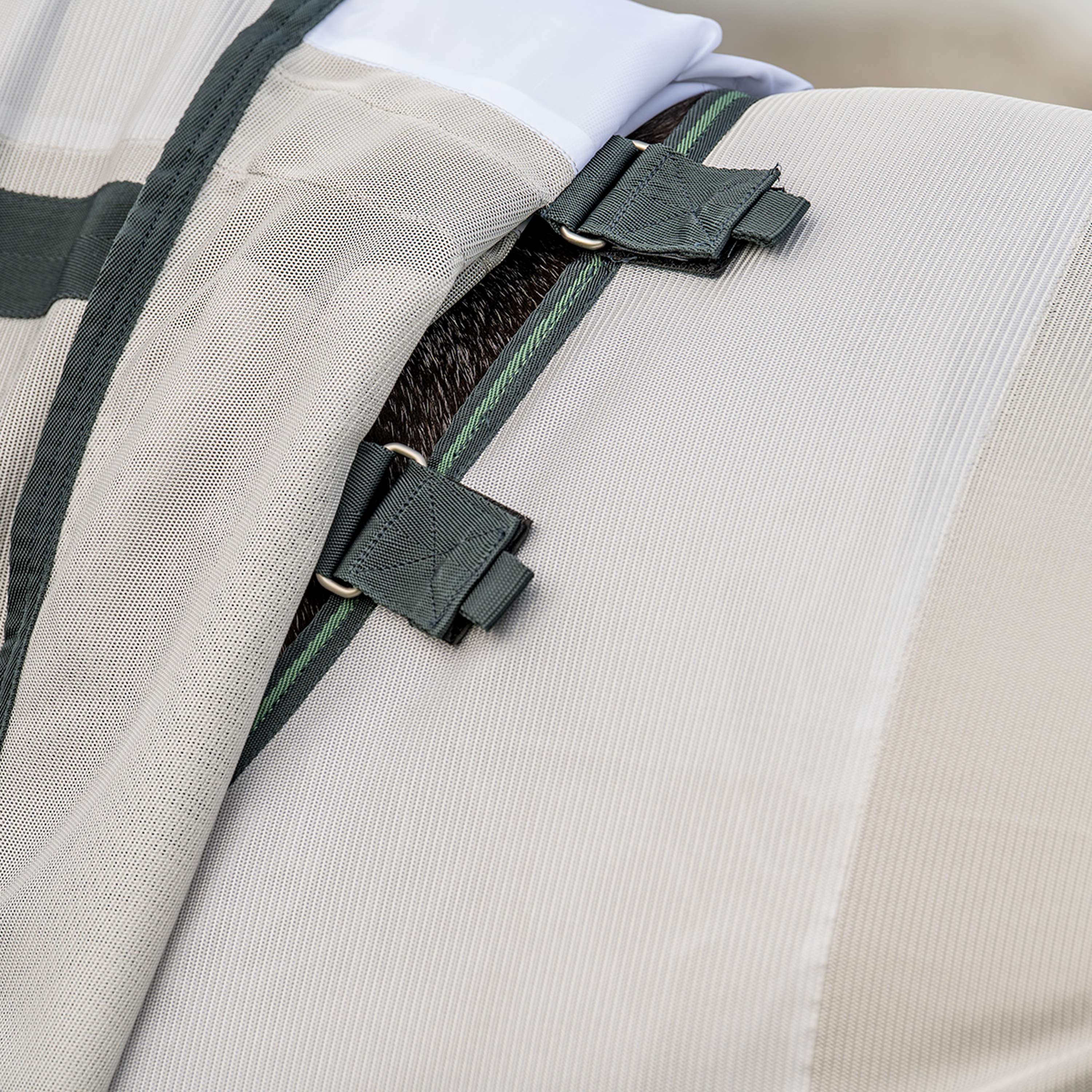 Velder Horsewear Premium Pony Vliegendeken Guardian AirMesh Silver Mist