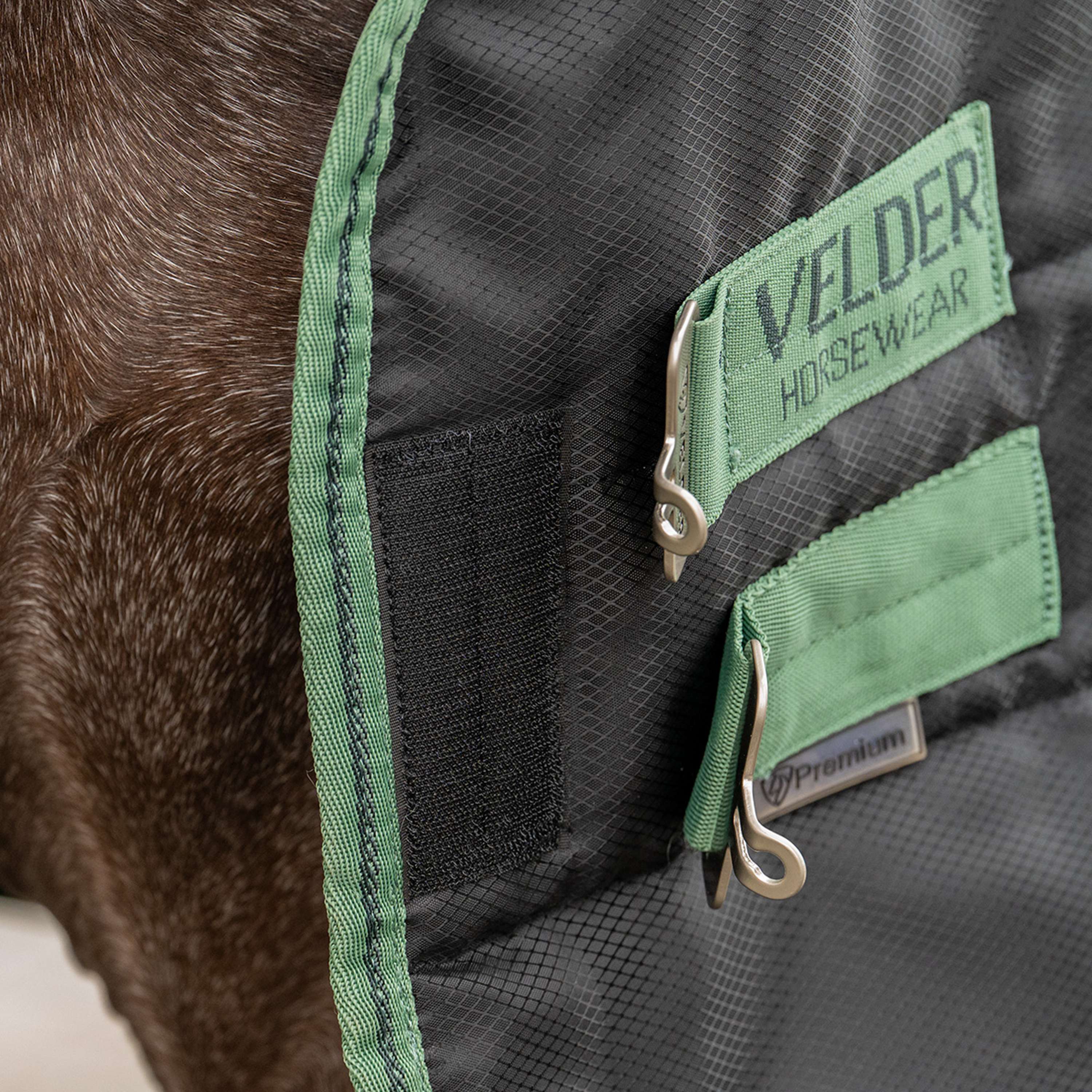 Velder Horsewear Premium Pony Staldeken 210D 100g Zwart
