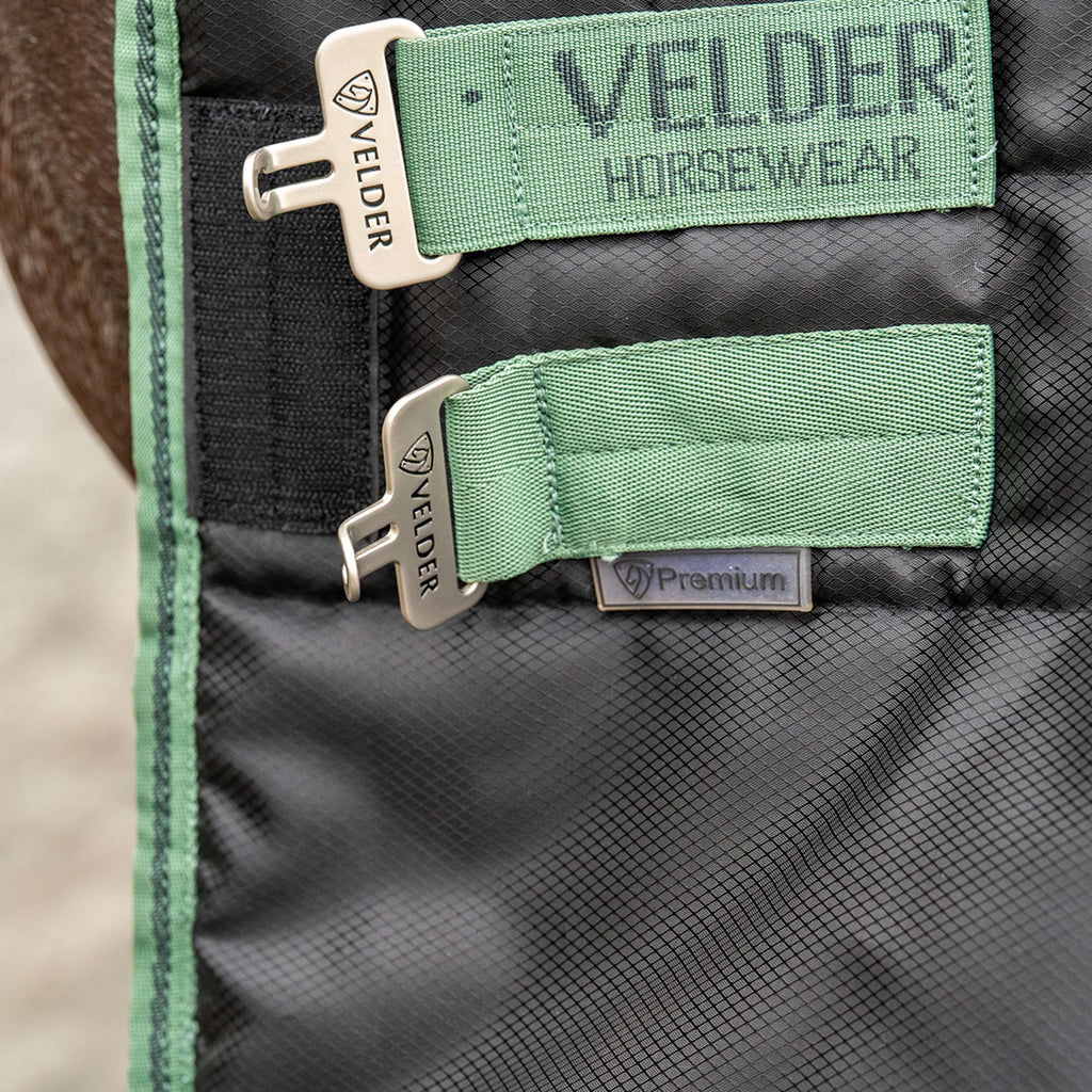 Velder Horsewear Premium Staldeken 210D 100g Zwart