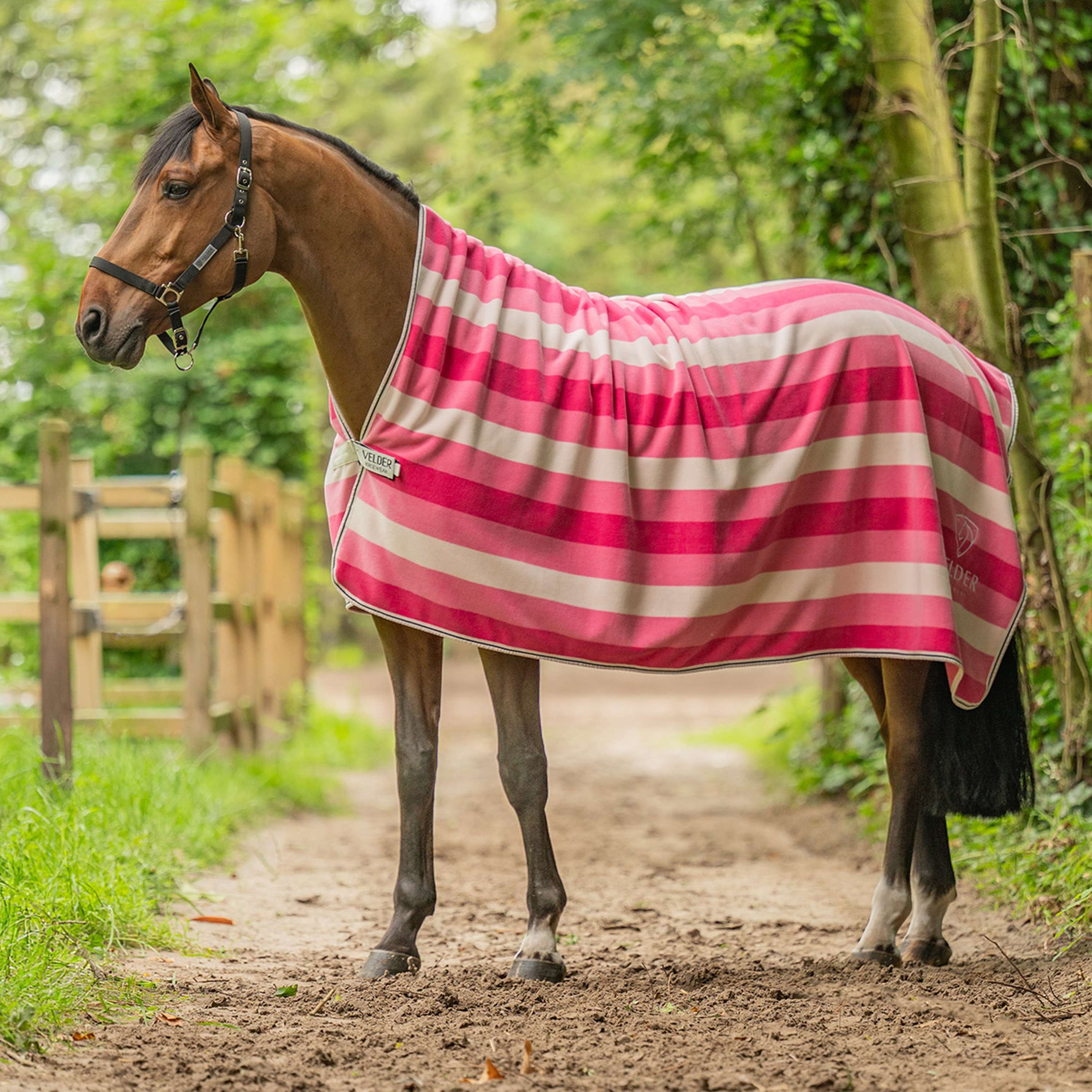 Velder Horsewear Fleecedeken VelvetTouch Dusty Rose