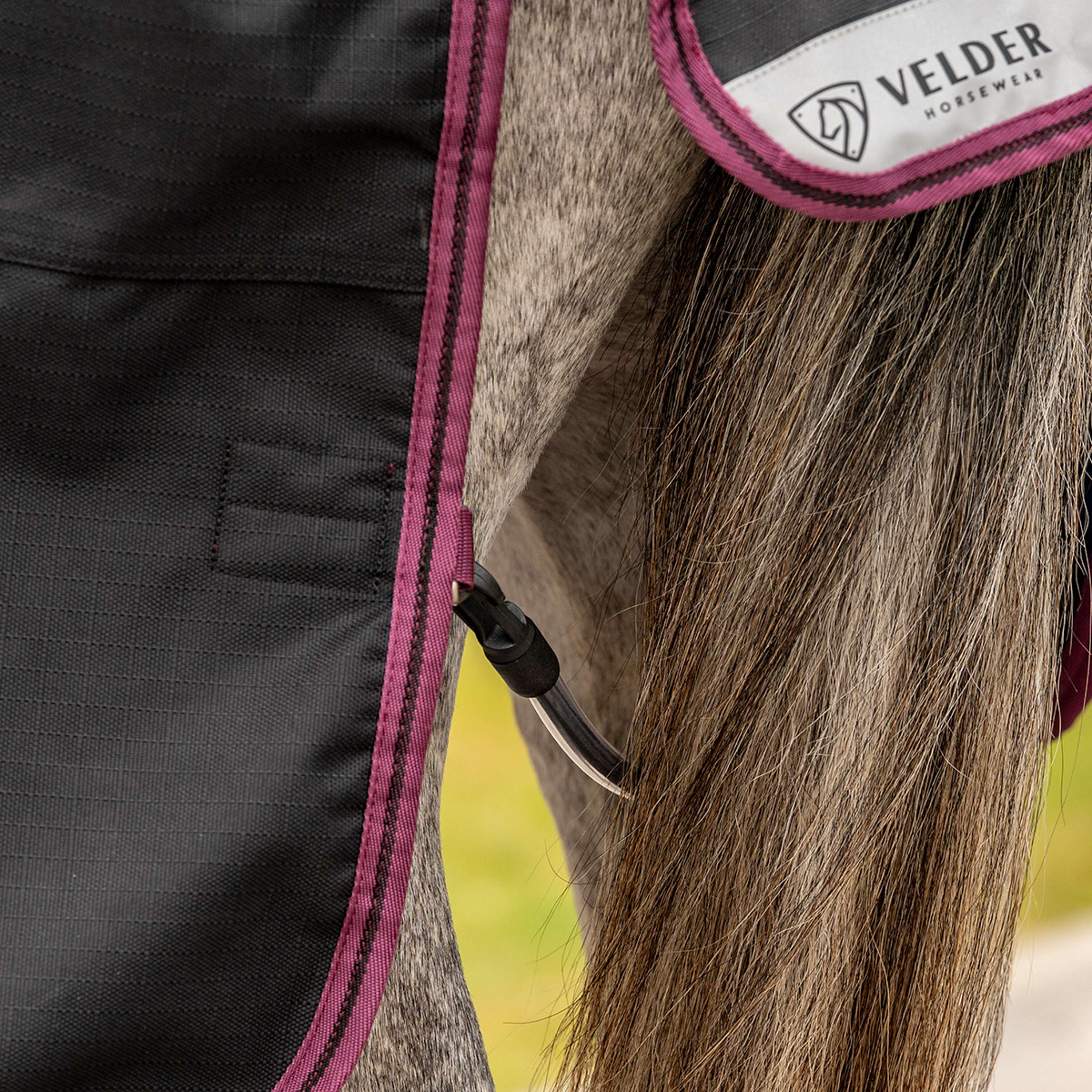 Velder Horsewear Premium Pony Turnout Rug 1200D 0g Zwart