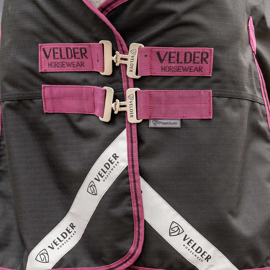 Velder Horsewear Premium Turnout Rug 1200D 0g Zwart