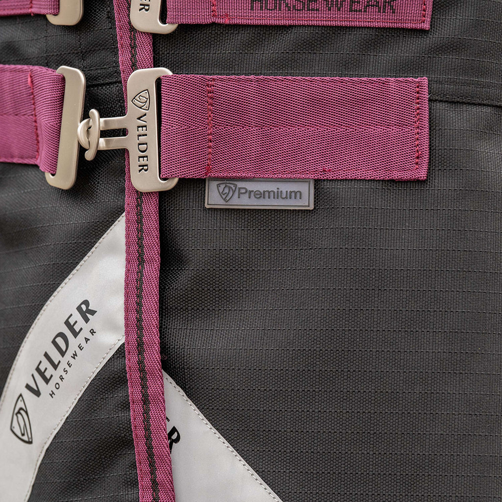 Velder Horsewear Premium Turnout Rug 1200D 0g Zwart