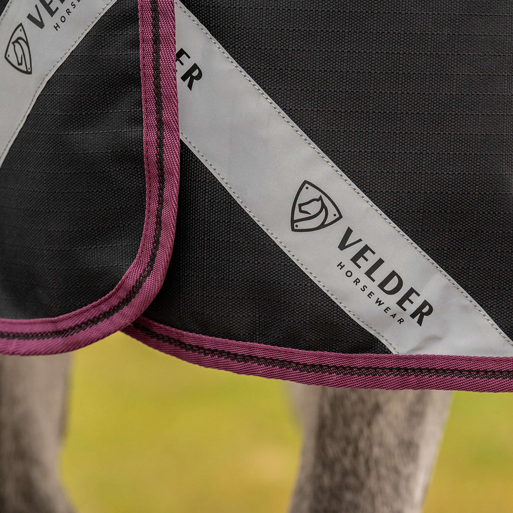 Velder Horsewear Premium Turnout Rug 1200D 0g Zwart