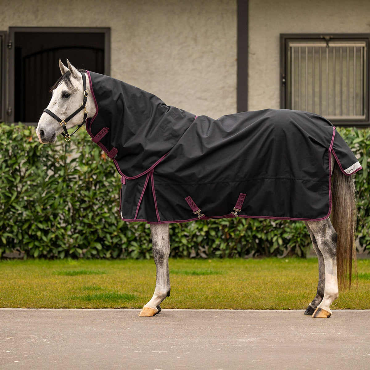 Velder Horsewear Halsstuk 1200D 0g Zwart