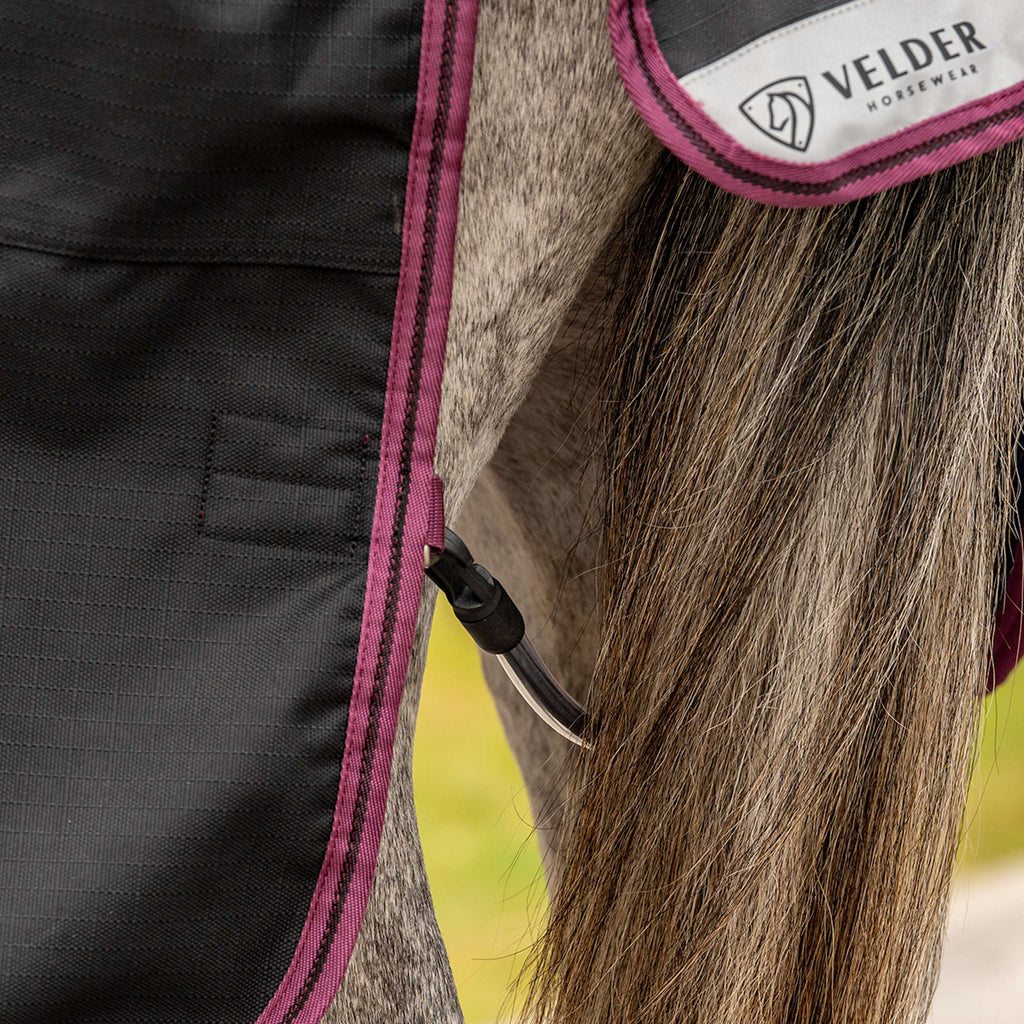 Velder Horsewear Premium Turnout Rug 1200D 0g Zwart
