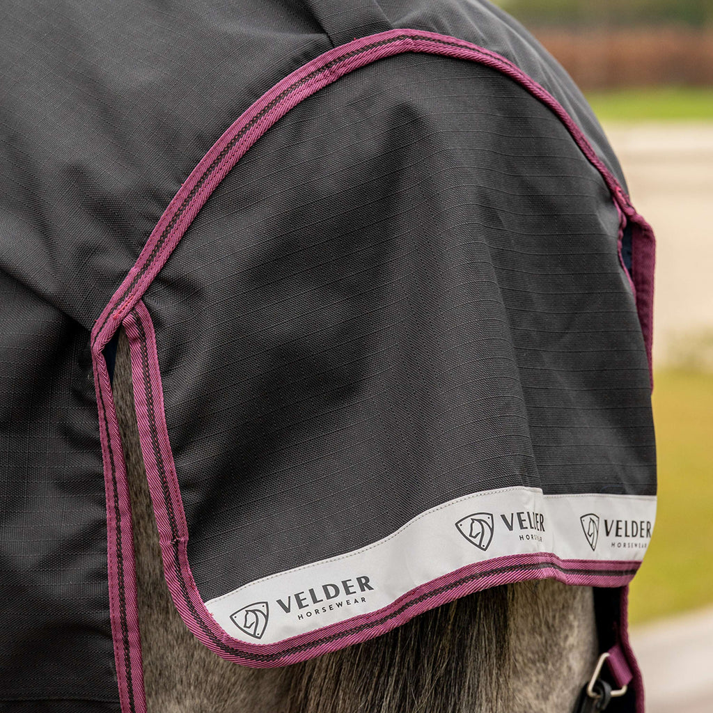 Velder Horsewear Premium Turnout Rug 1200D 0g Zwart