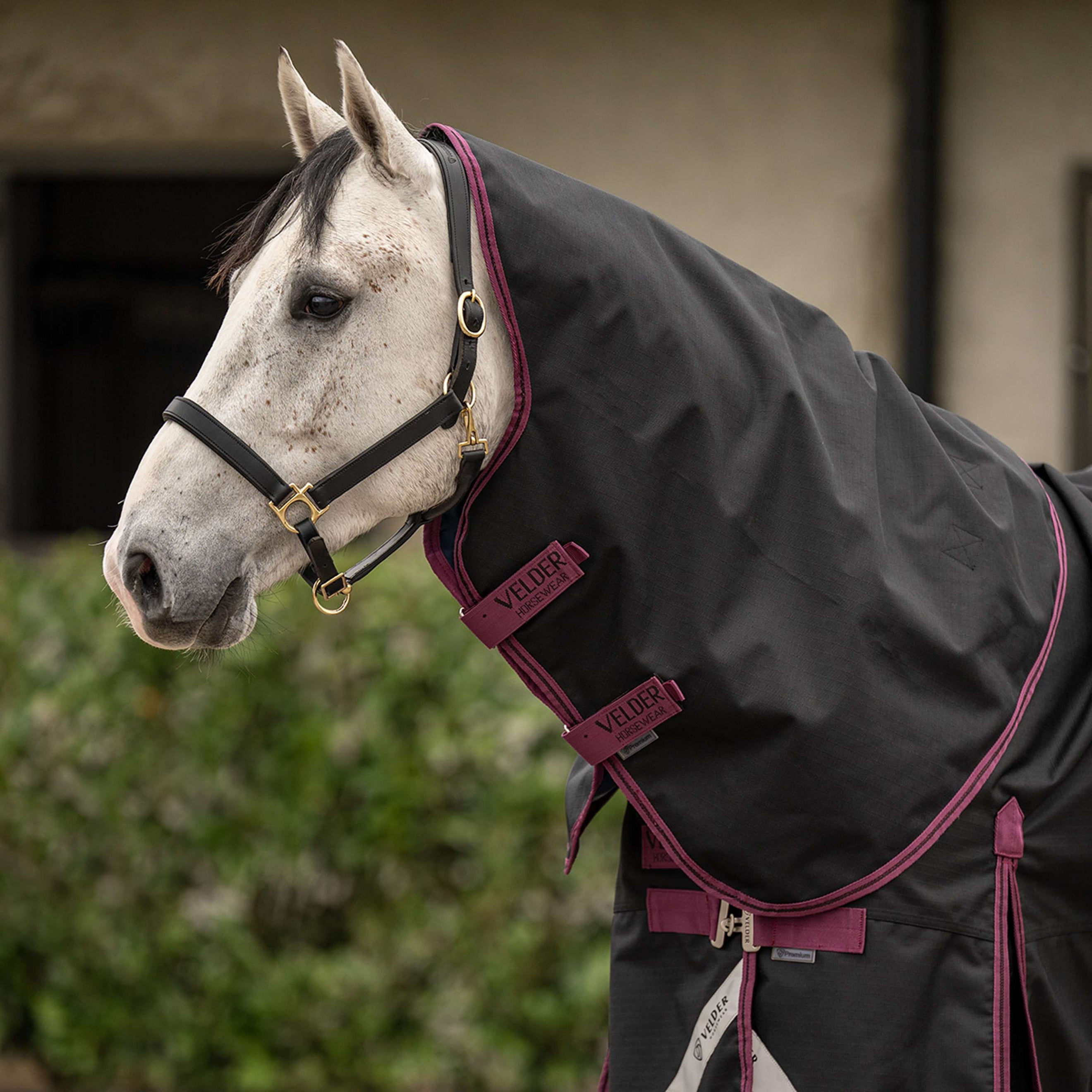Velder Horsewear Halsstuk 1200D 0g Zwart